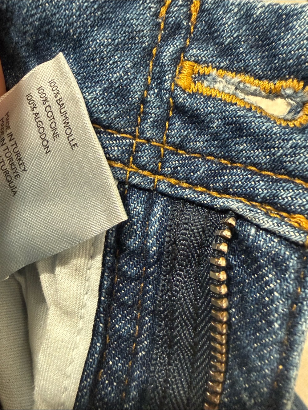 PILCRO ANTHROPOLOGIE High-Rise Wide Leg Women Jeans in Medium Blue - Picture 6 of 7